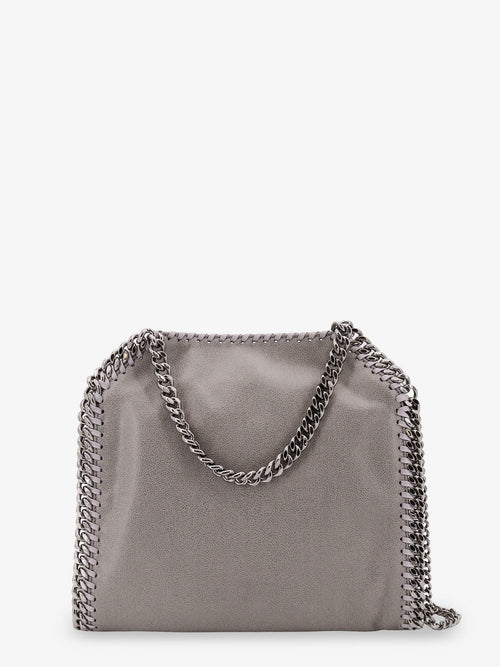 Stella McCartney Falabella Shaggy Deer fabric crossbody bag - Light Grey