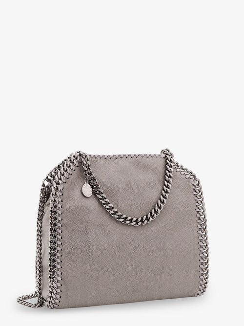 Stella McCartney Falabella Shaggy Deer fabric crossbody bag - Light Grey