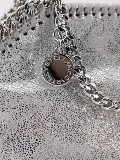 Stella Mccartney Falabella Tiny Shiny Shaggy Deer Crossbody Bag
