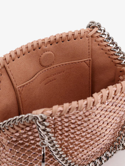 Stella Mccartney Falabella Mini Mesh And Crystal Crossbody Bag