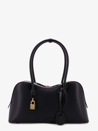 Stella Mccartney Stella Ryder Medium vegan leather shoulder bag - Black