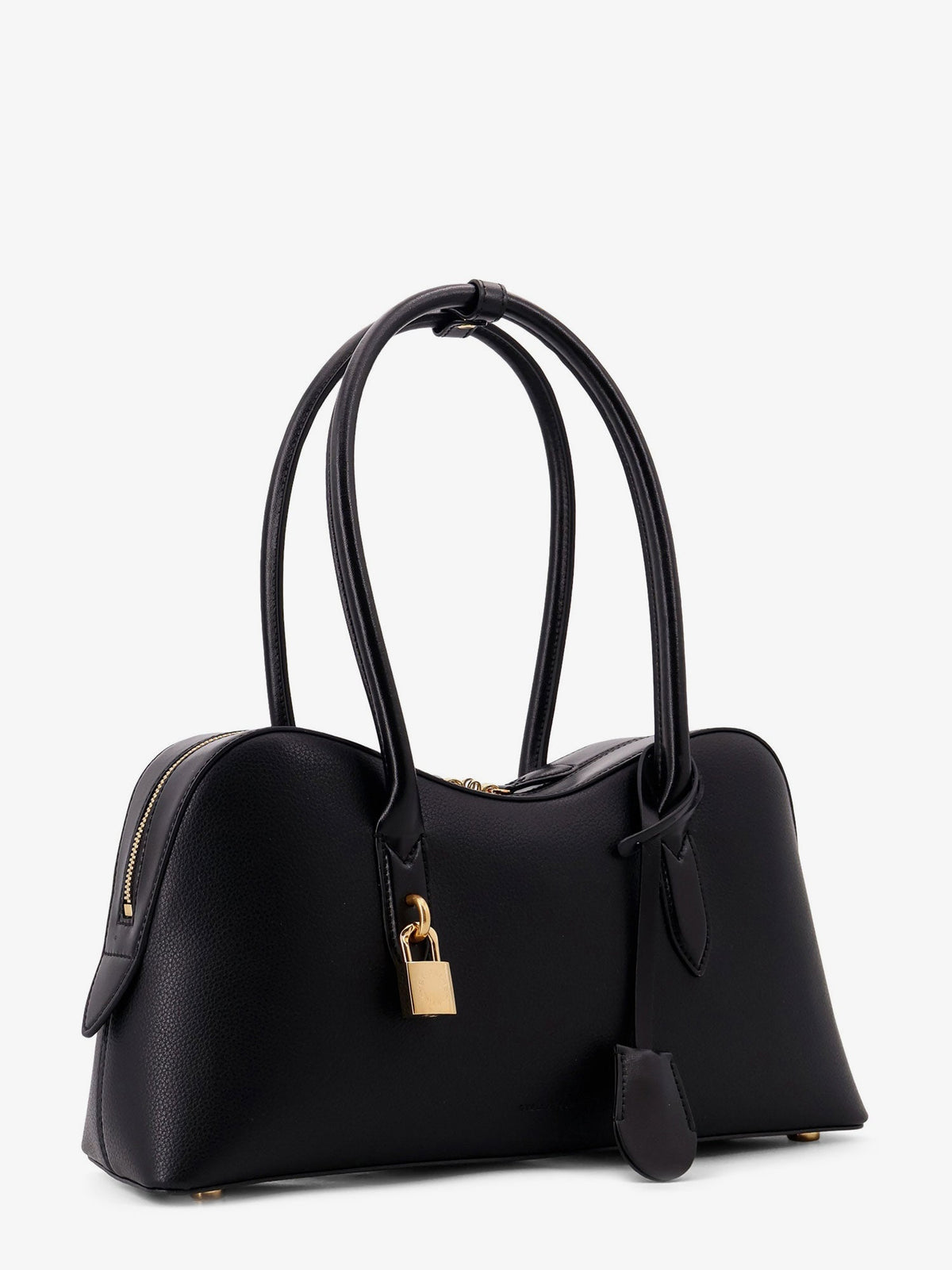 Stella Mccartney Stella Ryder Medium vegan leather shoulder bag - Black