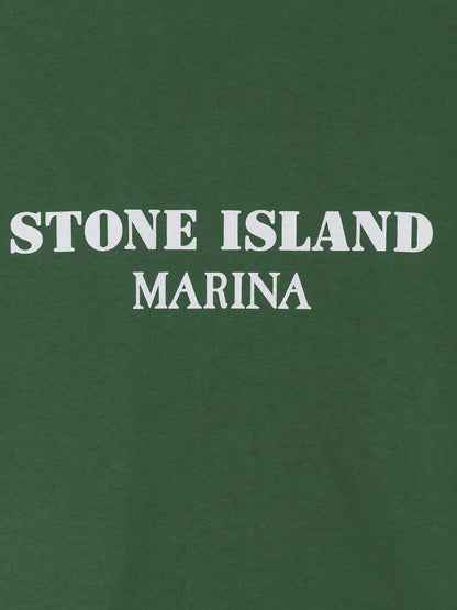 STONE ISLAND - Cotton t-shirt