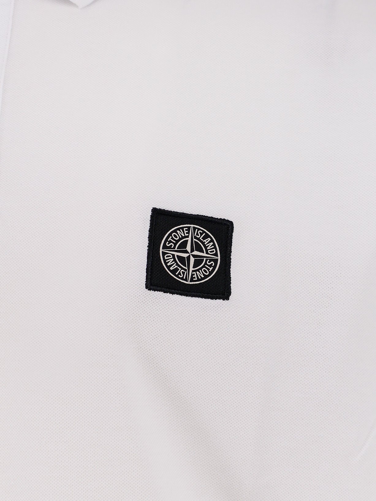Stone Island Stretch Organic Cotton Polo Shirt