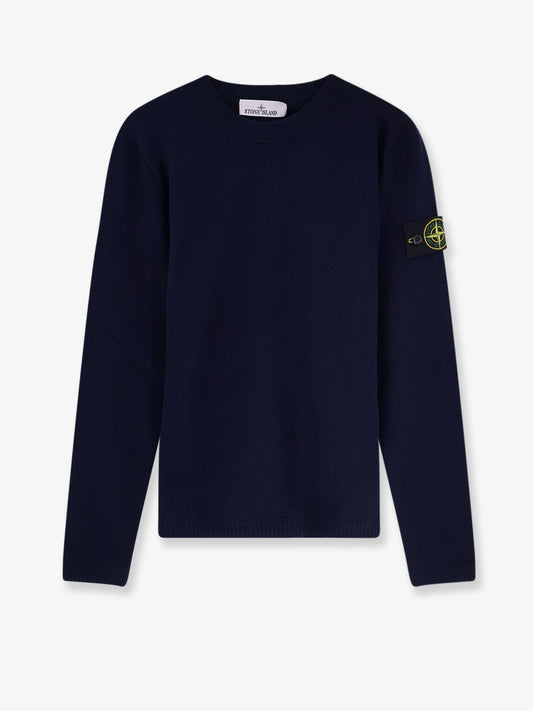 Stone Island Organic cotton sweater - Navy Blue