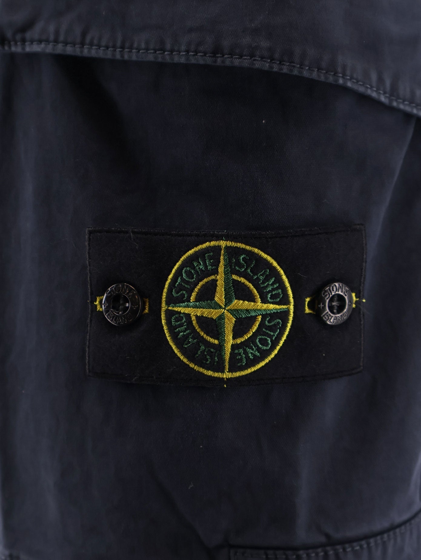 Stone Island Organic Cotton Bermuda Shorts