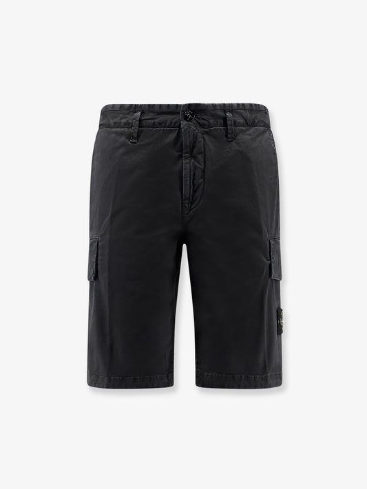 Stone Island Organic Cotton Bermuda Shorts