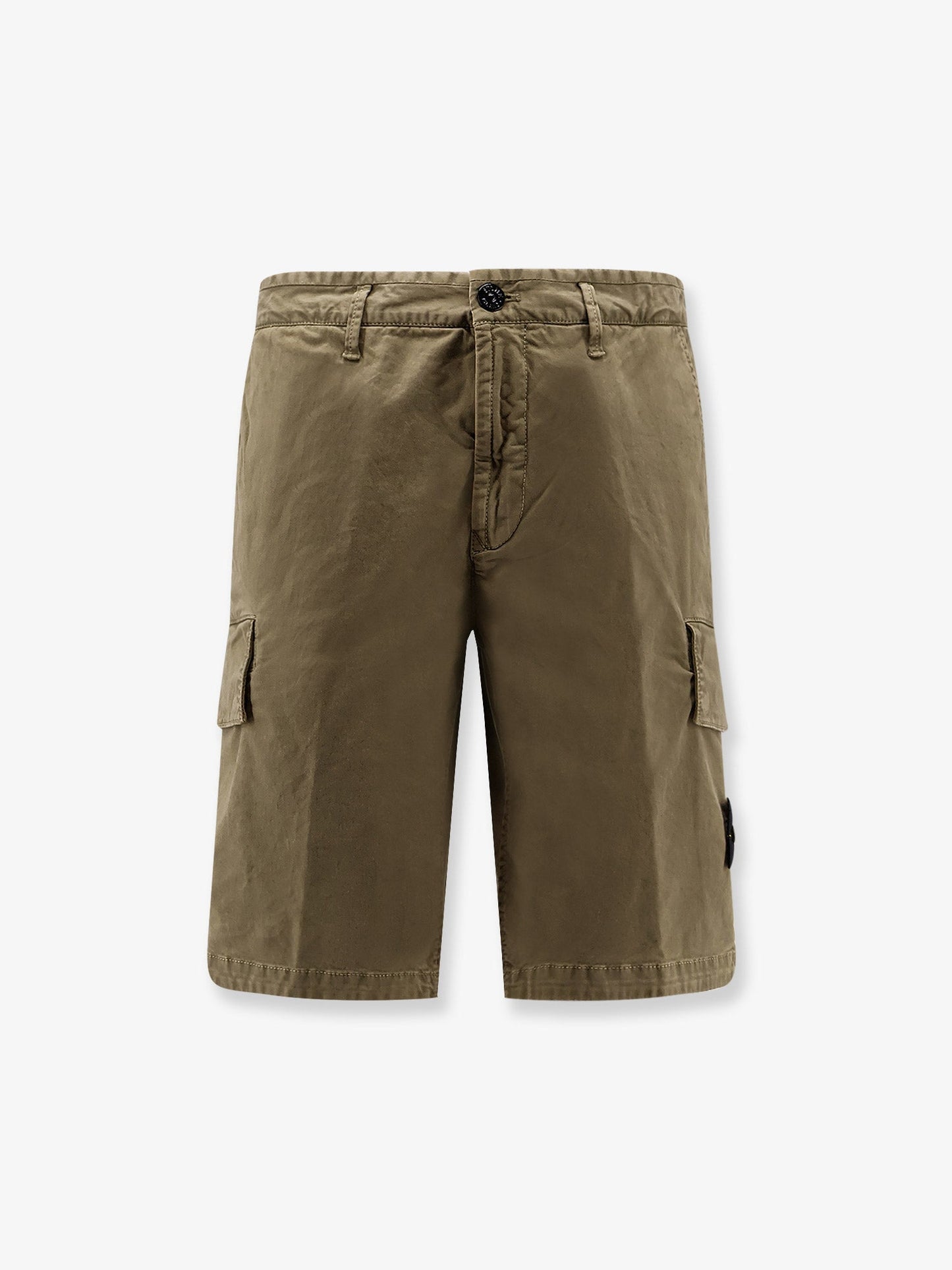 Stone Island Organic Cotton Bermuda Shorts