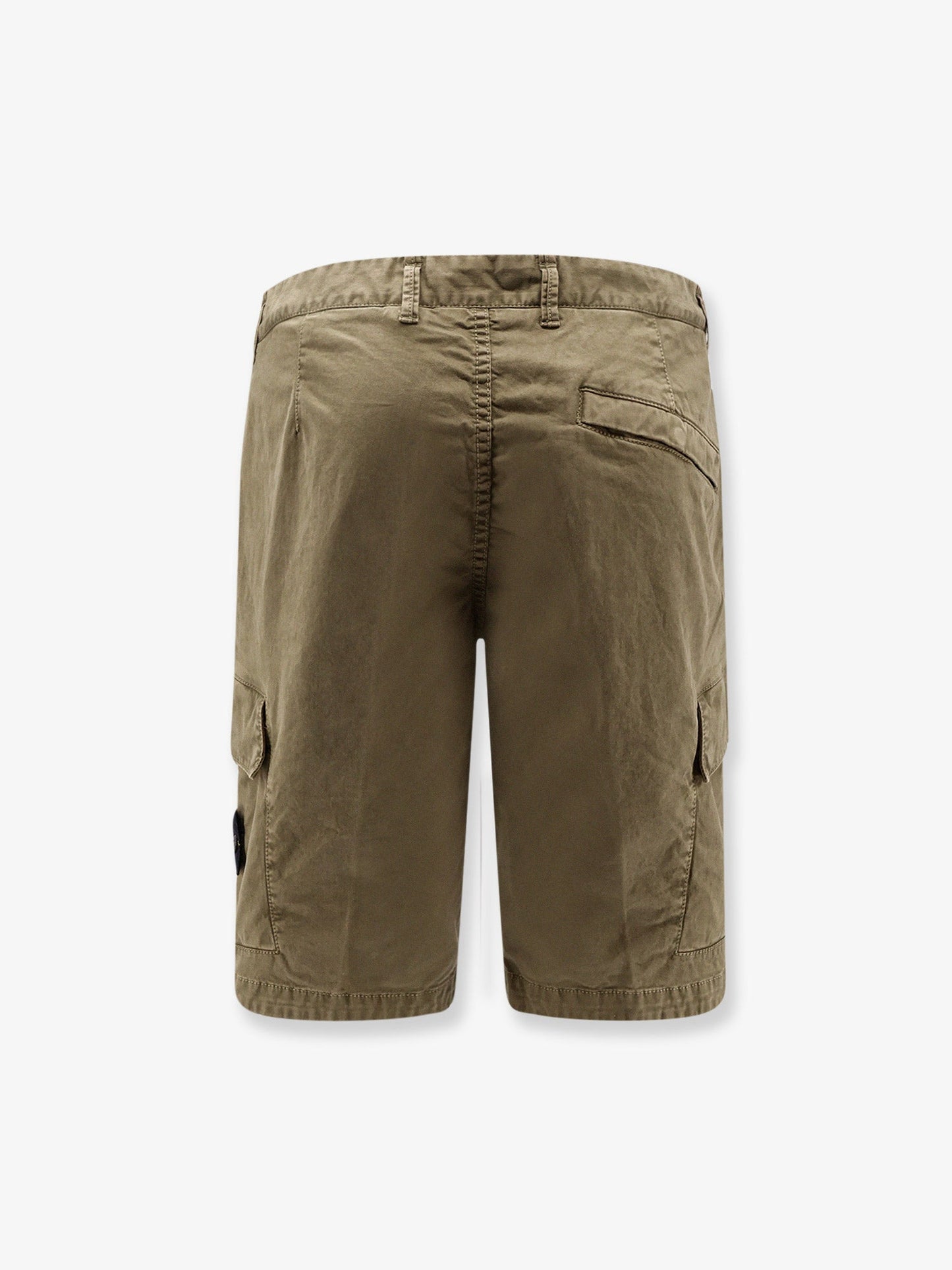 Stone Island Organic Cotton Bermuda Shorts