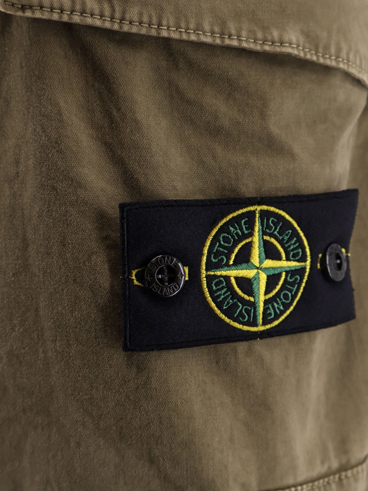 Stone Island Organic Cotton Bermuda Shorts