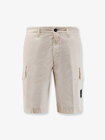 Stone Island Organic cotton bermuda shorts - Ivory