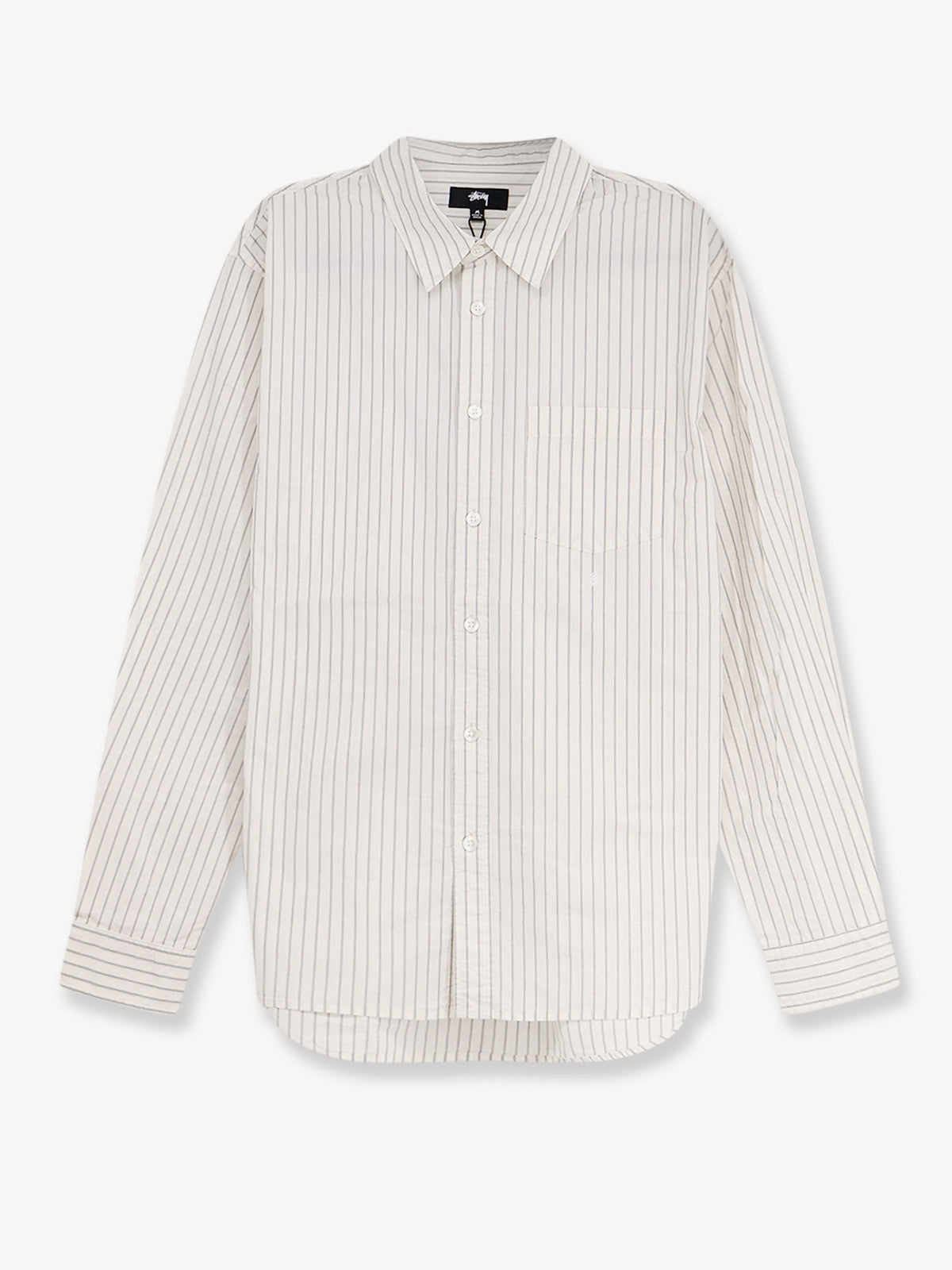 Stüssy Standard striped cotton shirt - Naturalstripe