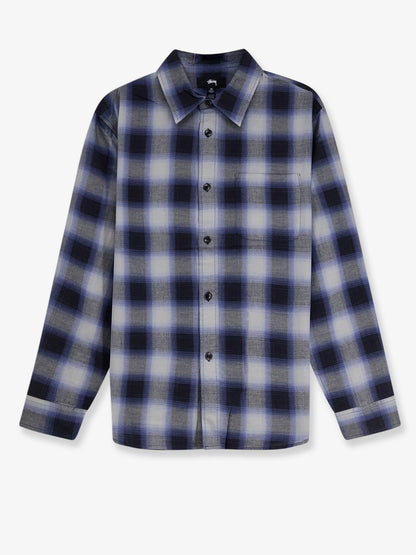 Stüssy Beach Ombre Plaid madras cotton shirt - Black