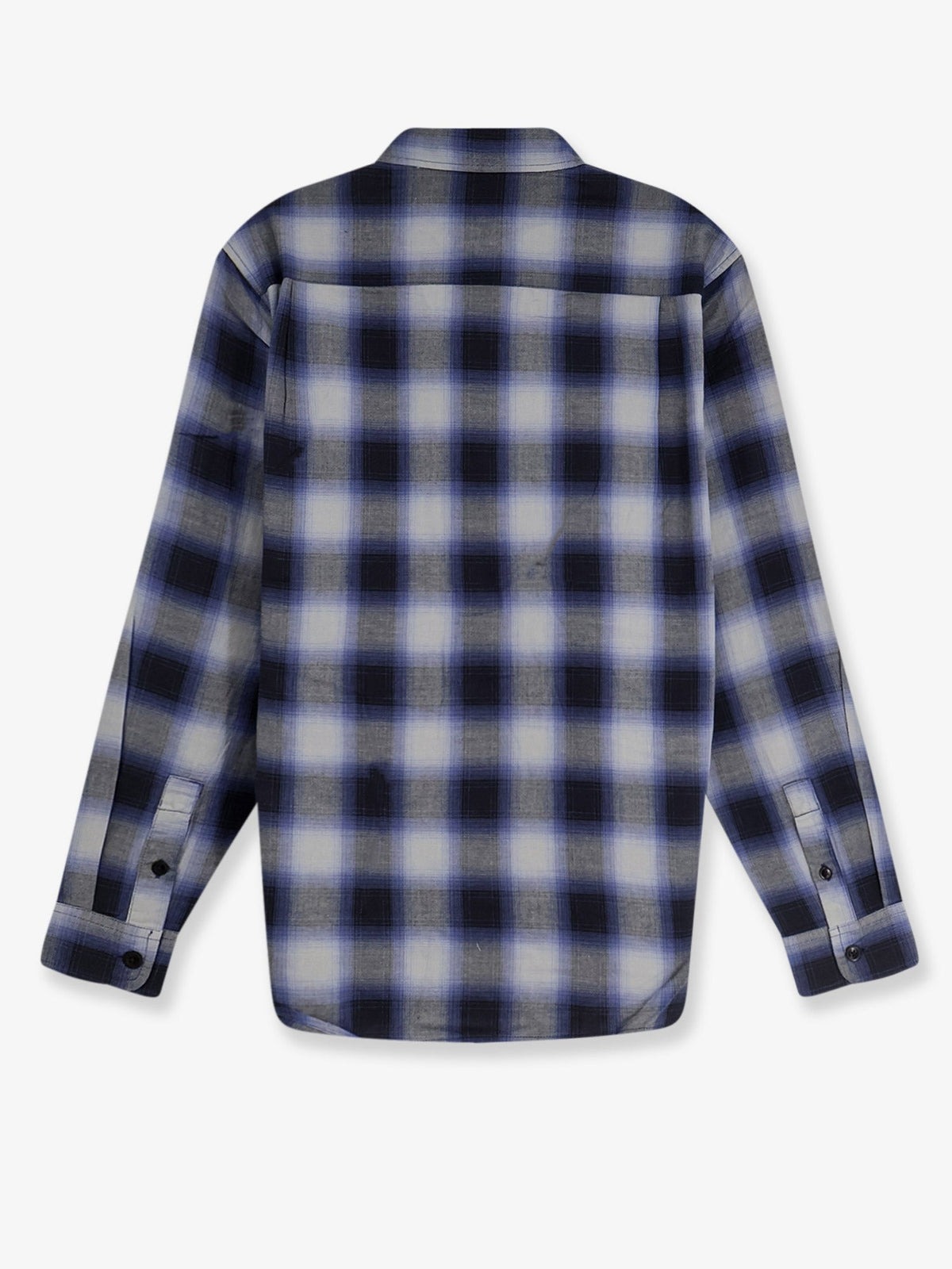 Stüssy Beach Ombre Plaid madras cotton shirt - Black