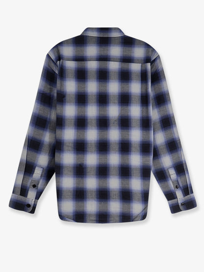 Stüssy Beach Ombre Plaid madras cotton shirt - Black