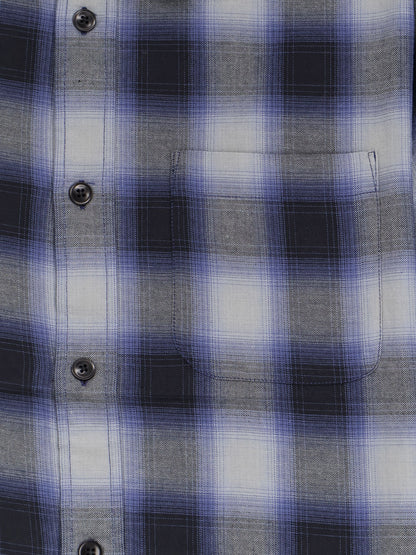 Stüssy Beach Ombre Plaid madras cotton shirt - Black