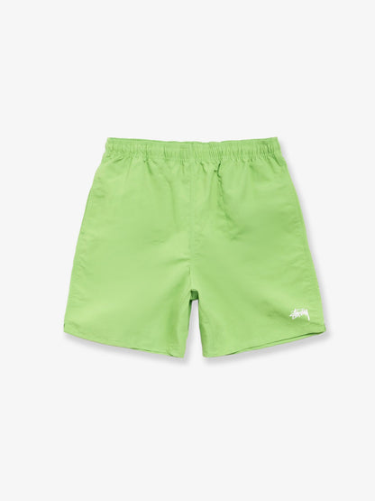 Stüssy Nylon swim trunks with logo - Kiwi
