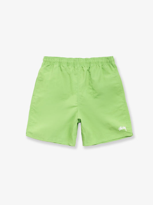 Stüssy Nylon swim trunks with logo - Kiwi