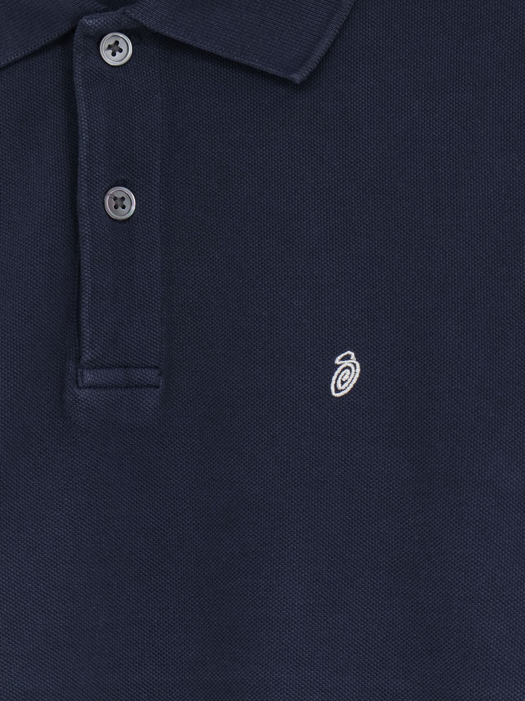 Stüssy Classic cotton polo shirt - Navy
