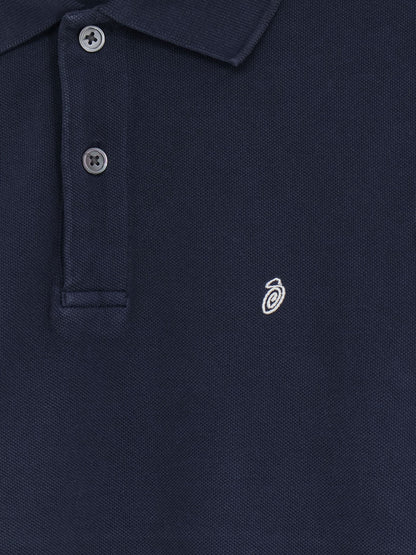 Stüssy Classic cotton polo shirt - Navy