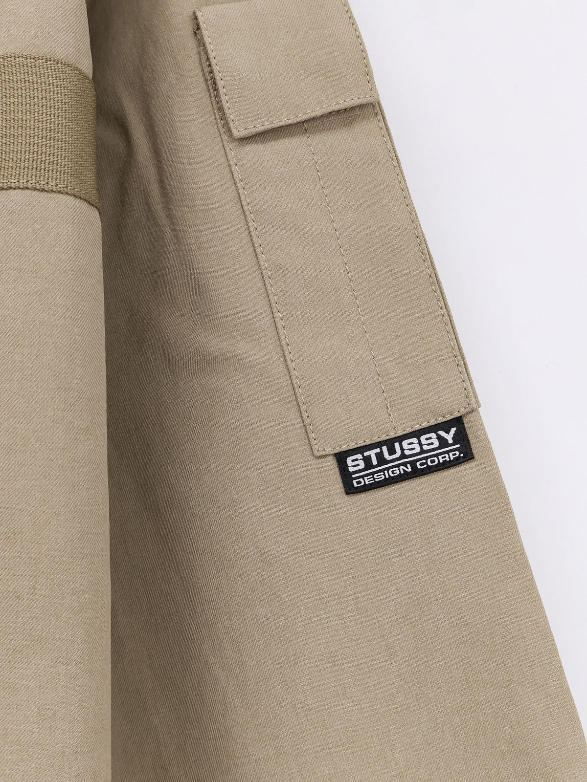 Stüssy Mechanic jacket with grosgrain band - Khaki