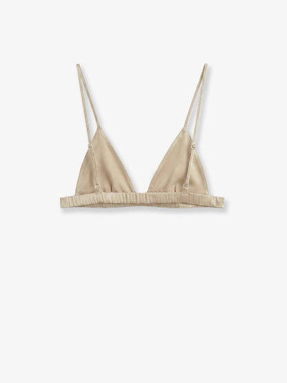 The Frankie Shop Nina satin bralette - Champagne
