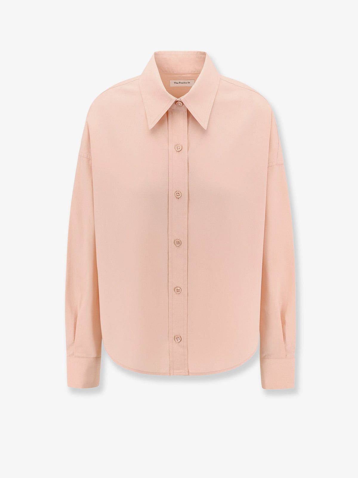 The Frankie Shop Arlen cotton shirt - Fadedpink