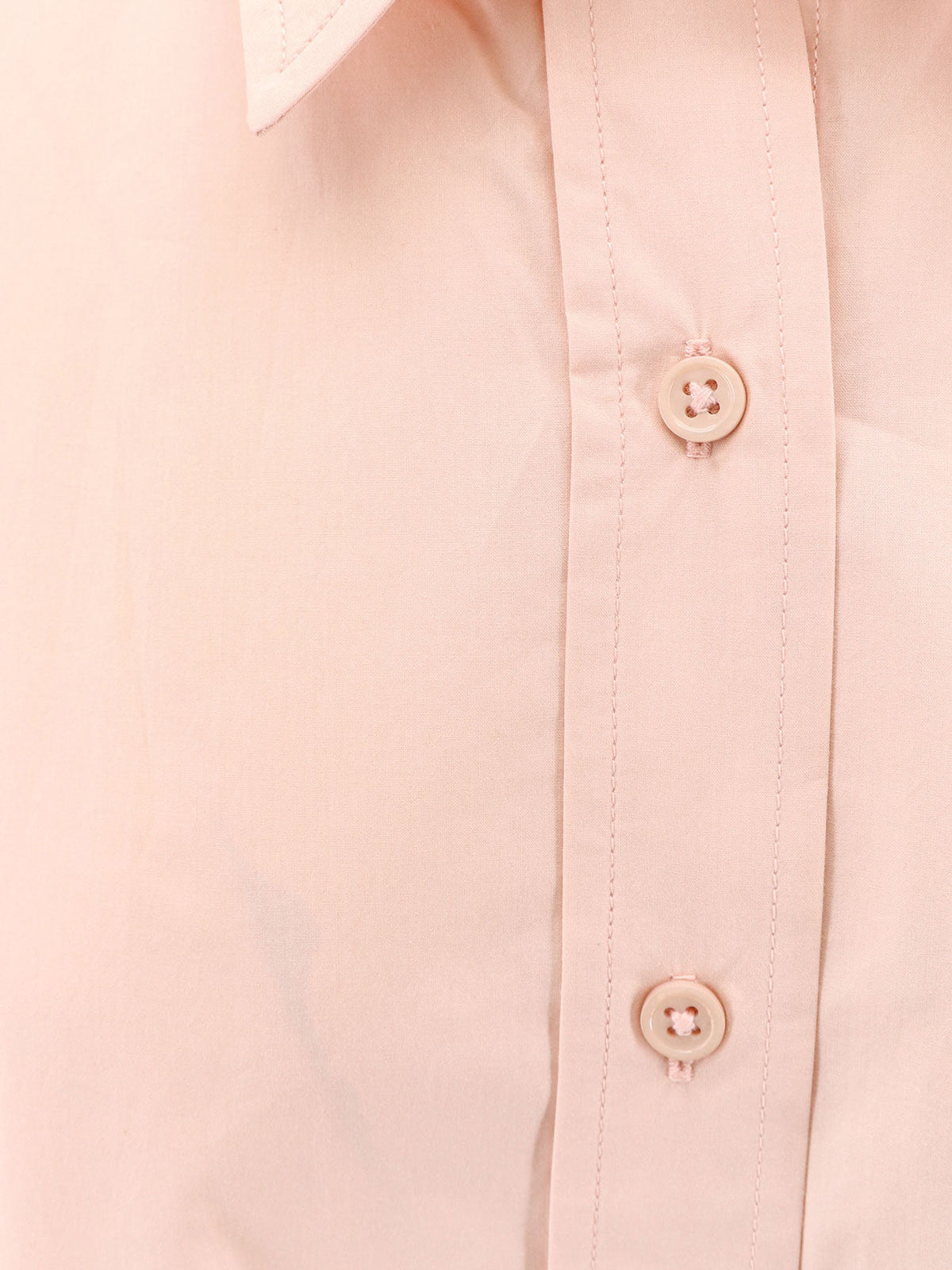 The Frankie Shop Arlen cotton shirt - Fadedpink