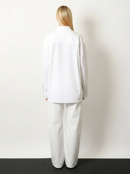 The Frankie Shop Tila organic cotton shirt - White