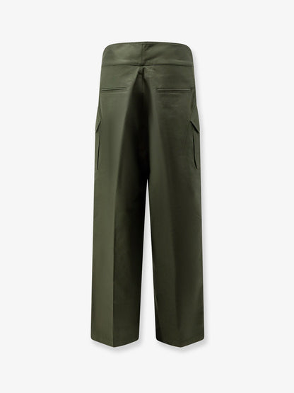 The Frankie Shop Tova Cargo cotton trousers - Deepgreen