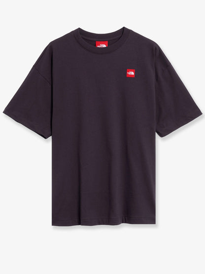 The North Face Cotton T-shirt with logo patch on the front - Grey