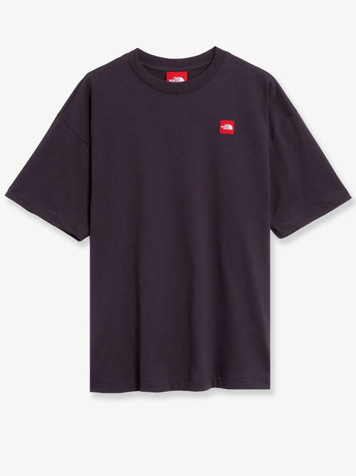 The North Face Cotton T-shirt with logo patch on the front - Grey