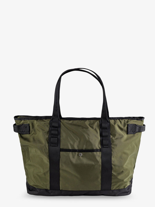 The North Face Nylon shoulder bag with logo label on the bottom - New Taupe Green