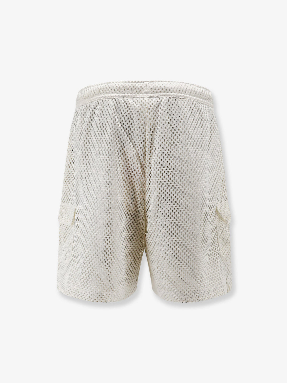 The North Face Nylon bermuda shorts with logo patch - White
