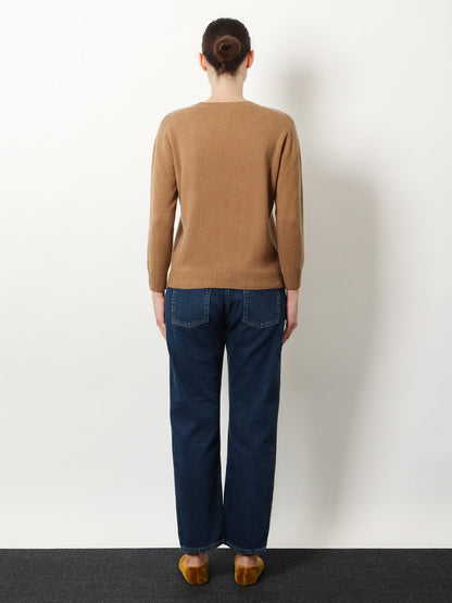 The Row Noler cashmere sweater - Camel