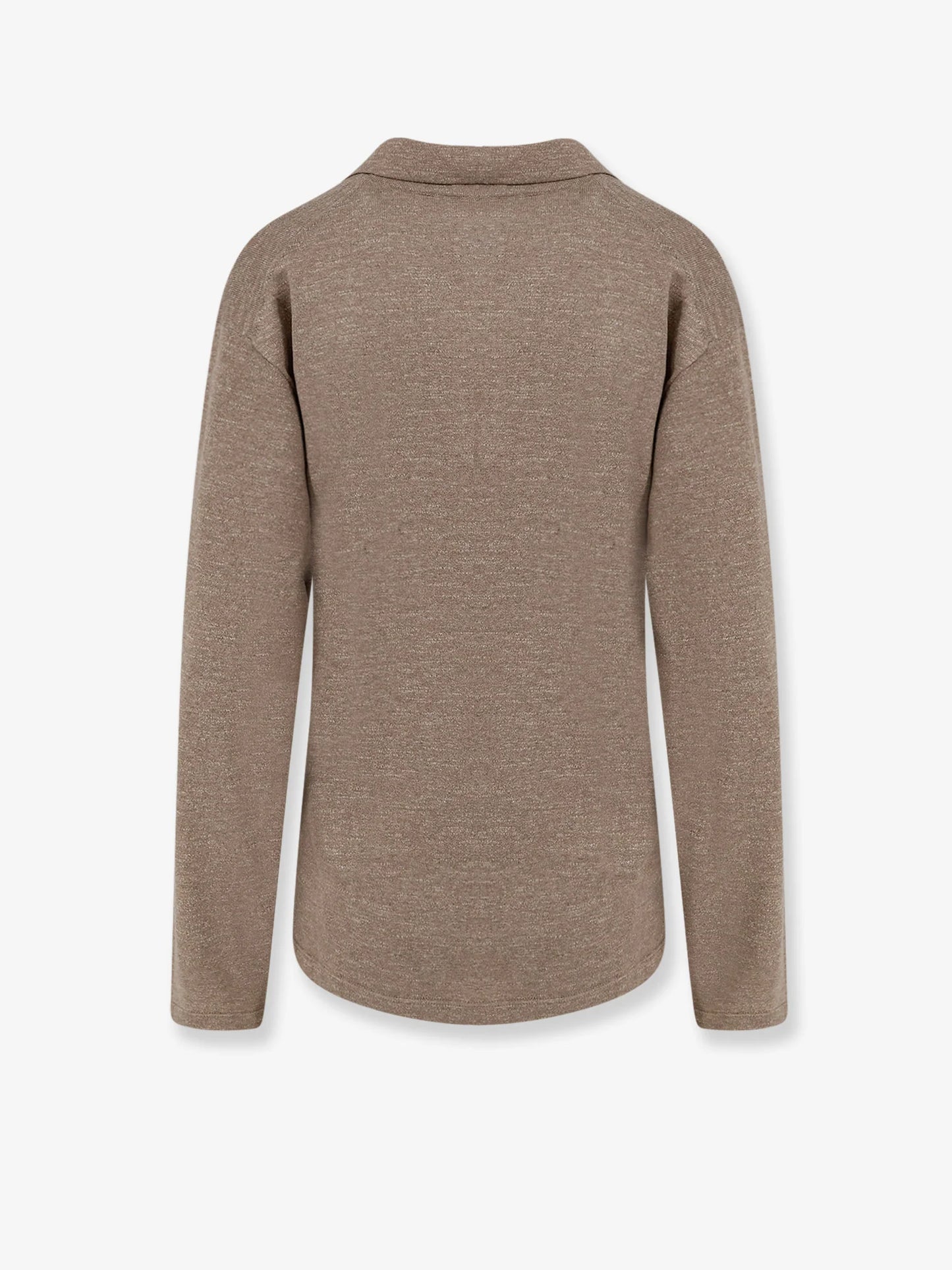 The Row Niosa Polo Shirt In Cotton And Linen