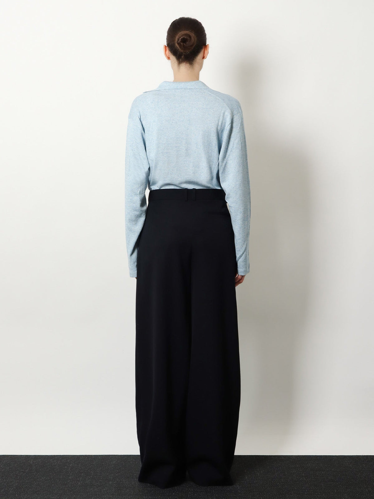 The Row Dender wool trousers - Dark Navy