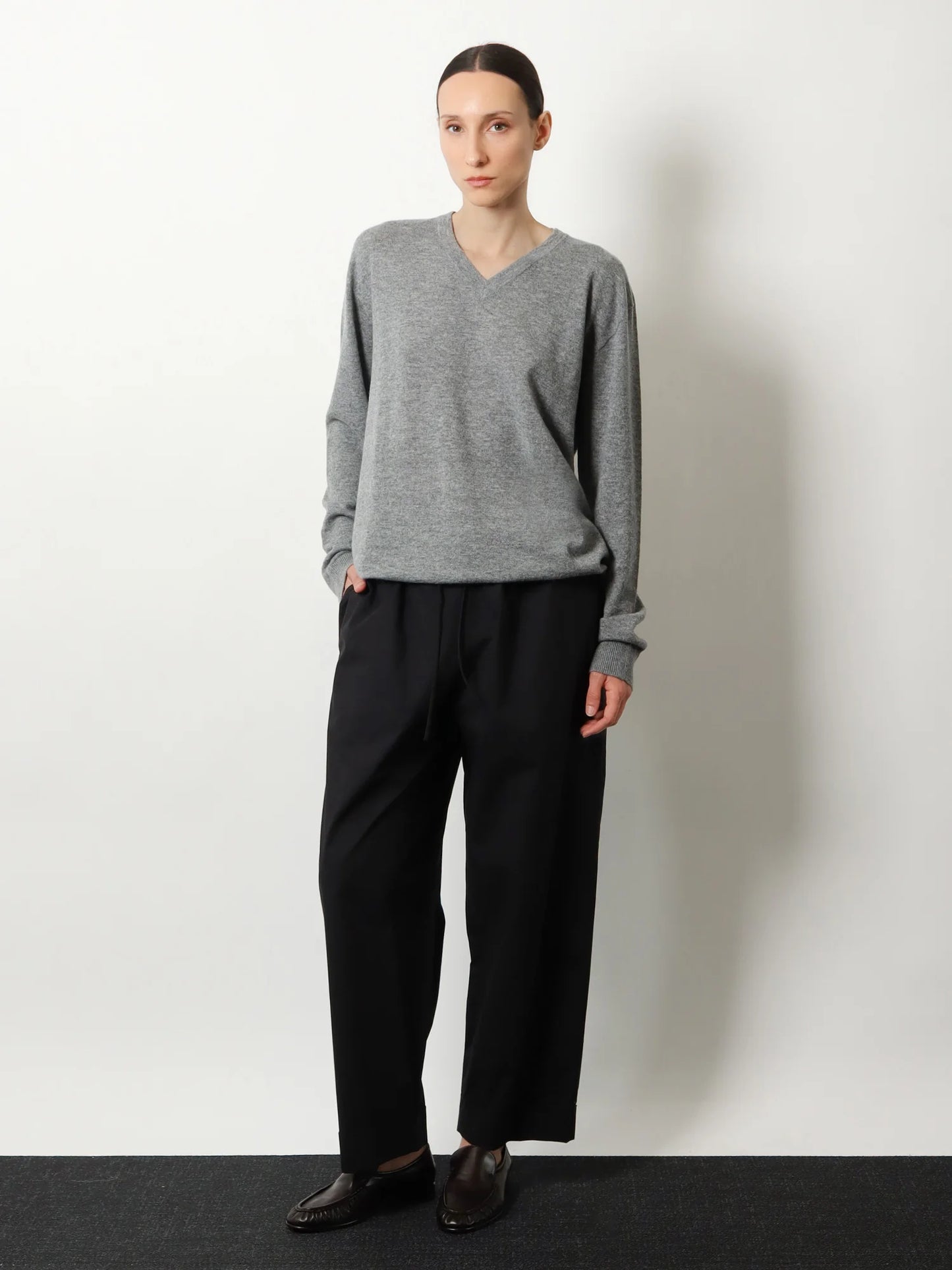 THE ROW - Delano cotton trousers