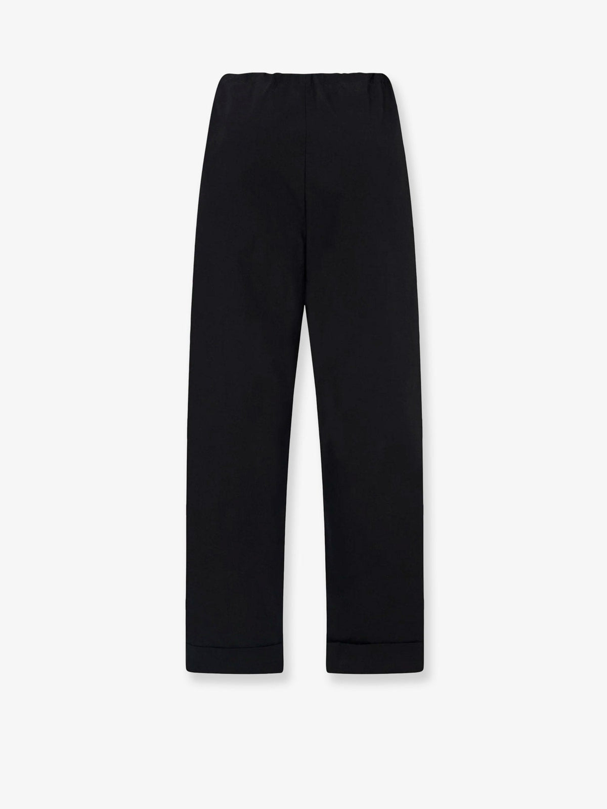 The Row Delano cotton trousers - Black