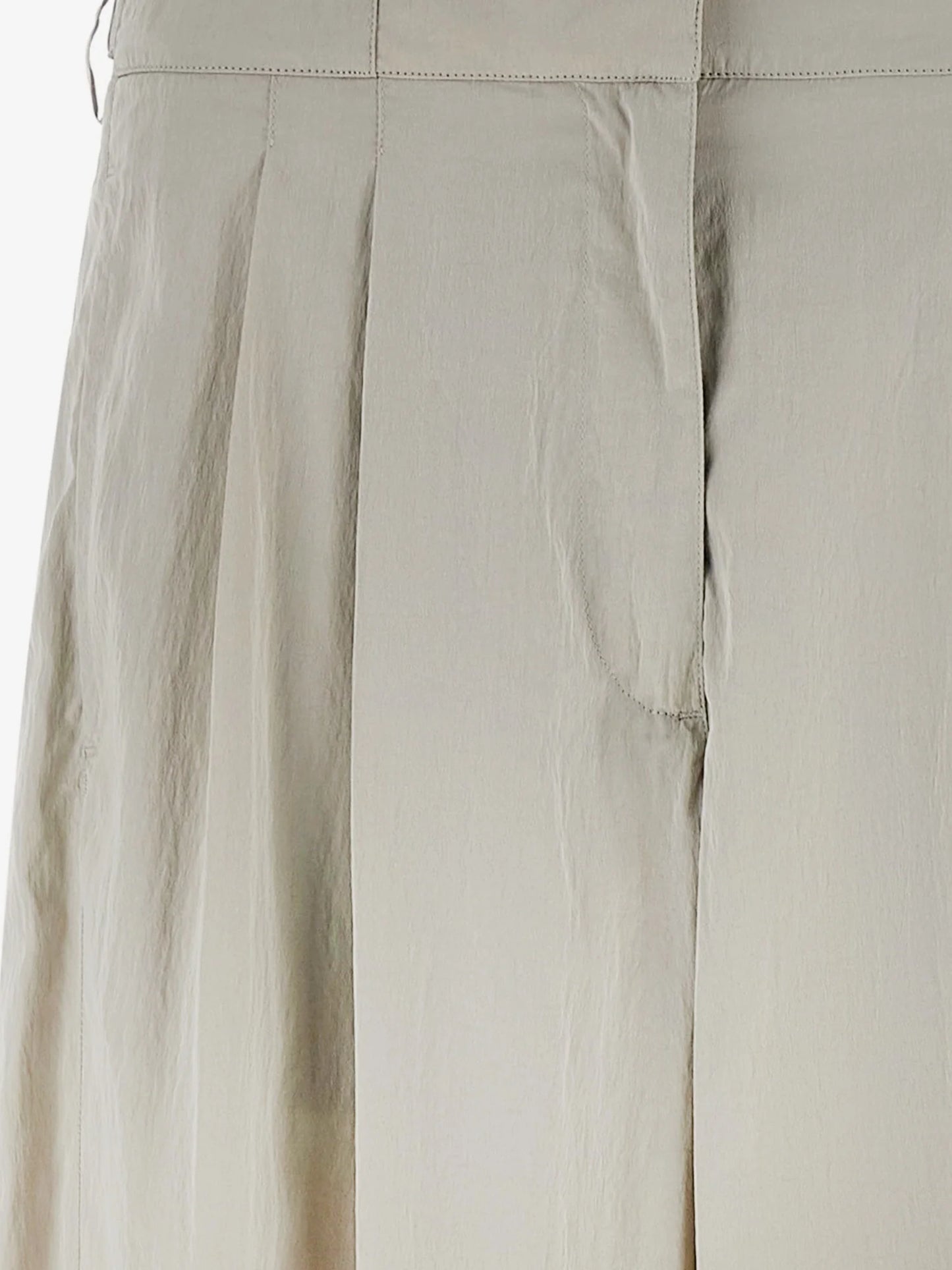 The Row Iven Silk And Nylon Trousers