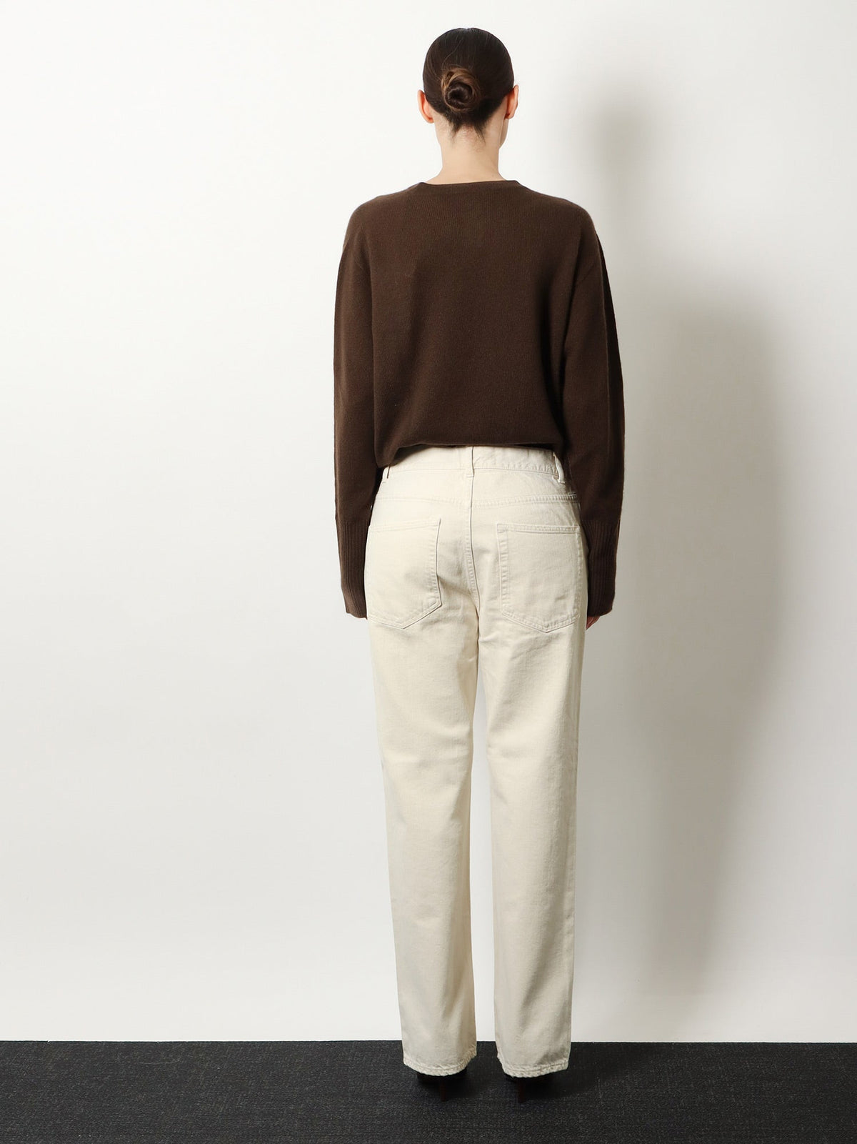 The Row Fortino organic cotton trousers - Ecru
