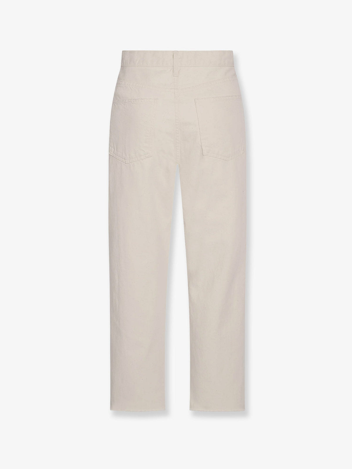The Row Fortino organic cotton trousers - Ecru