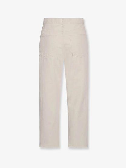 The Row Fortino Organic Cotton Trousers
