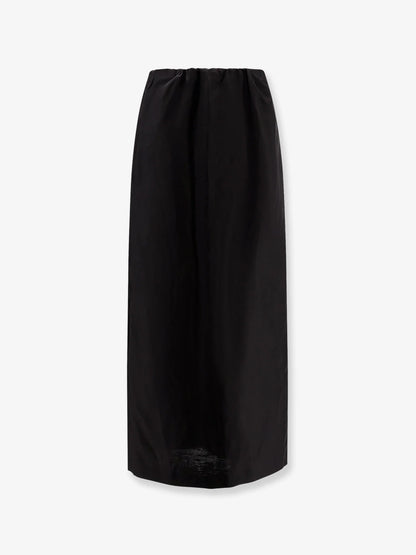 THE ROW - Saul cotton and silk long skirt