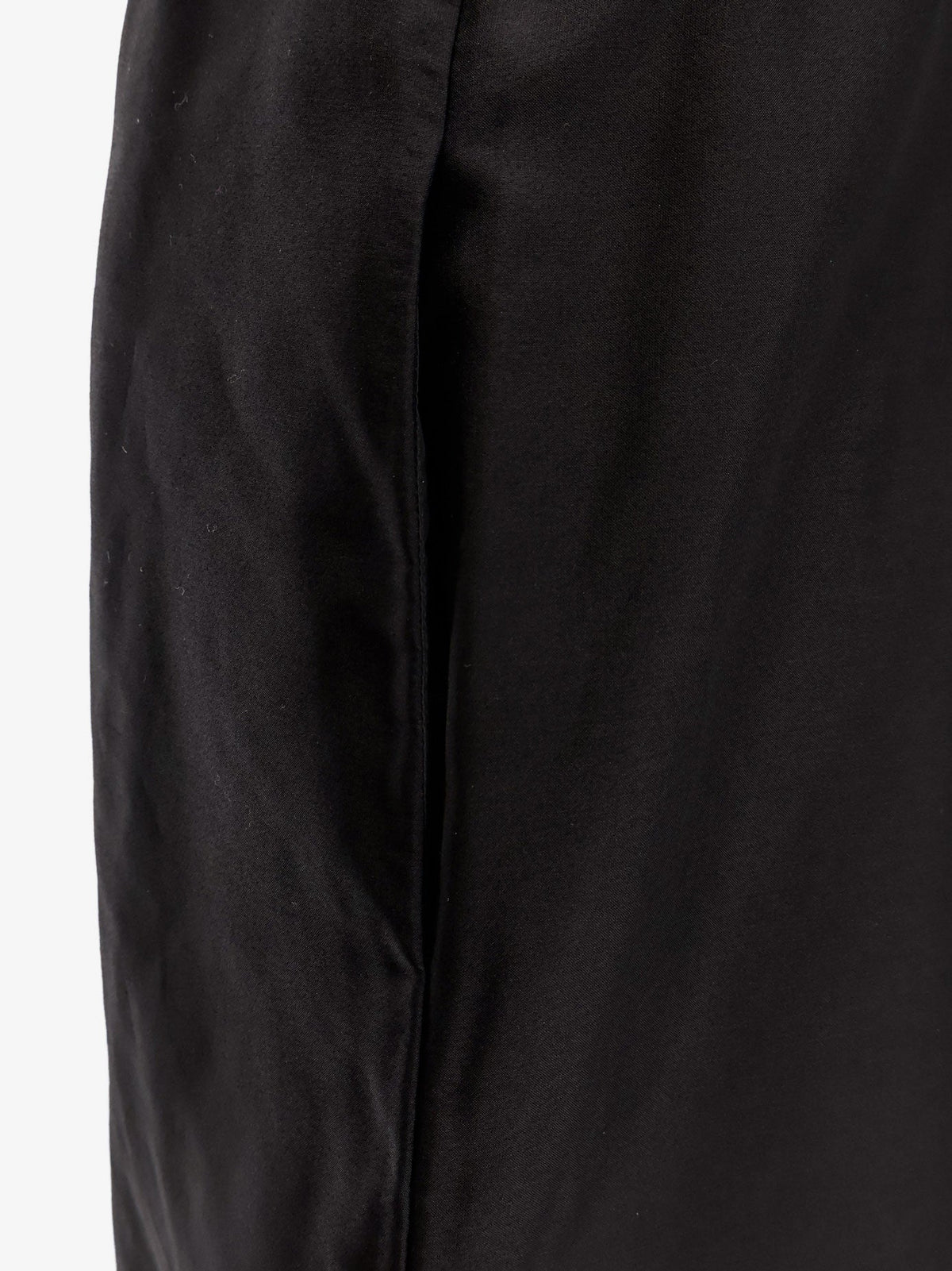 The Row Saul cotton and silk long skirt - Nero