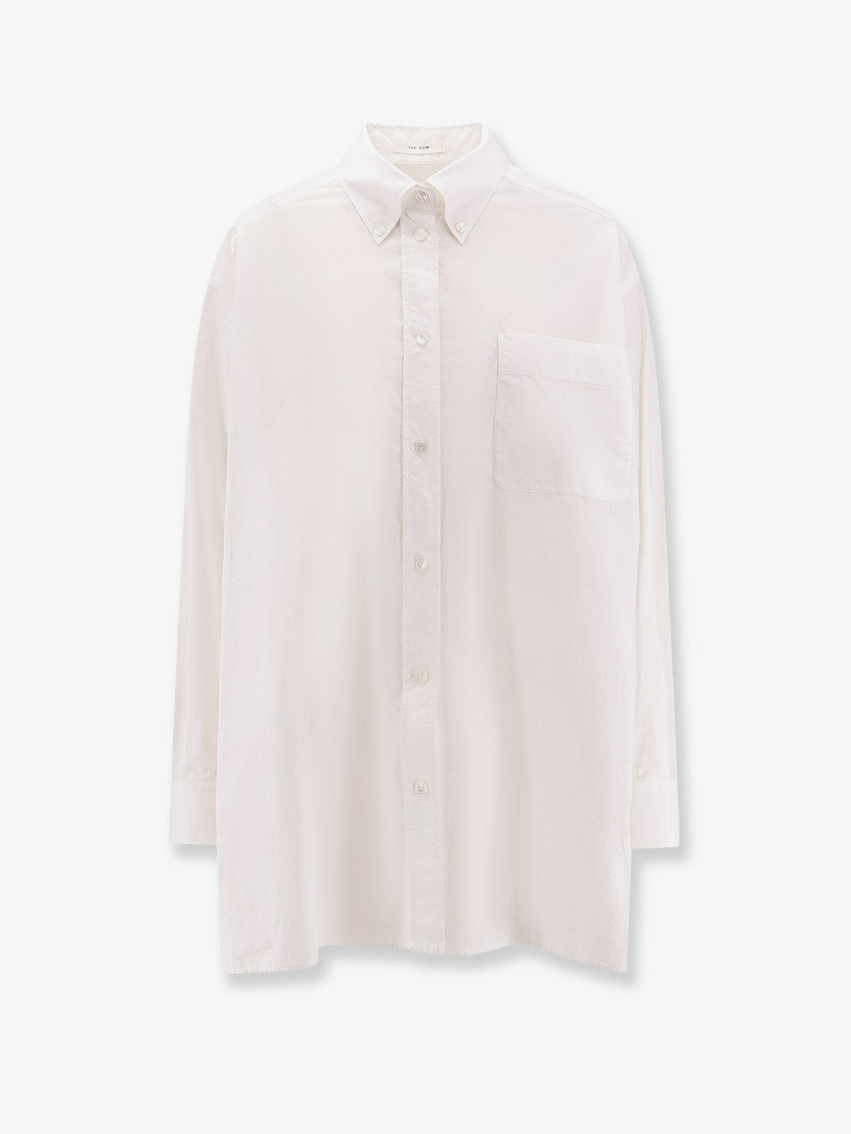 The Row Victoria cotton shirt - Bianco