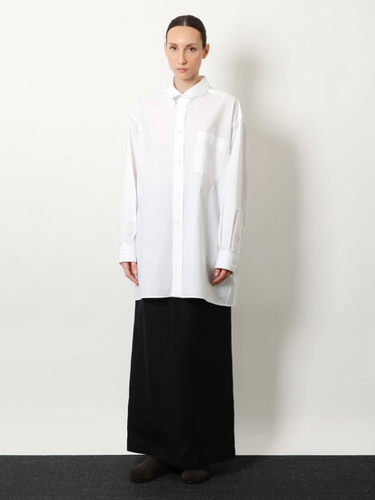The Row Victoria cotton shirt - Bianco