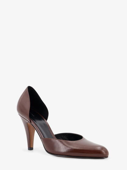 The Row D'orsay Ornella Leather Pumps
