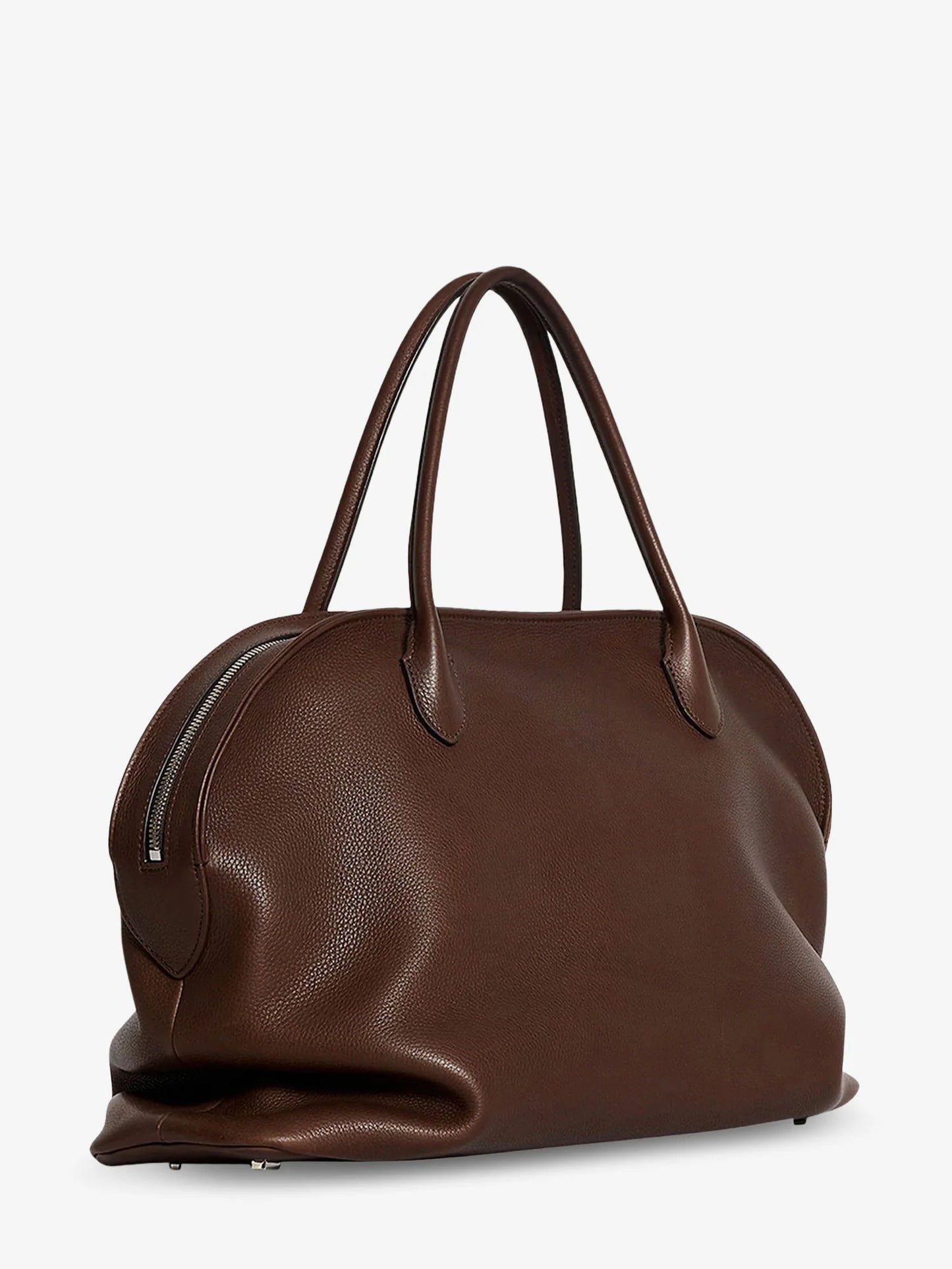 The Row Agnes 15 Leather Shoulder Bag