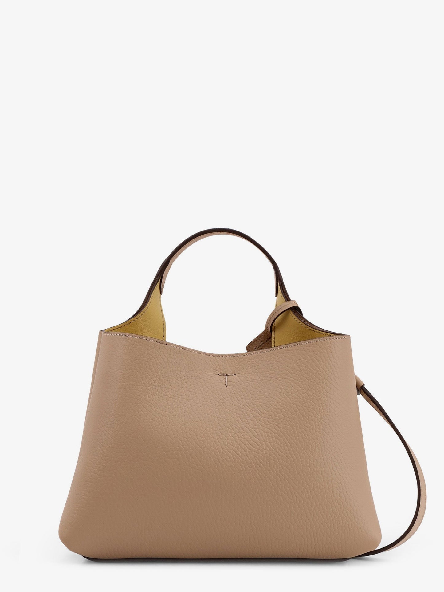 Tod's Micro Leather Crossbody Bag With Iconic Stitching On The Front